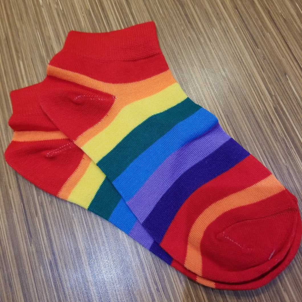 Rainbow Ankle Socks