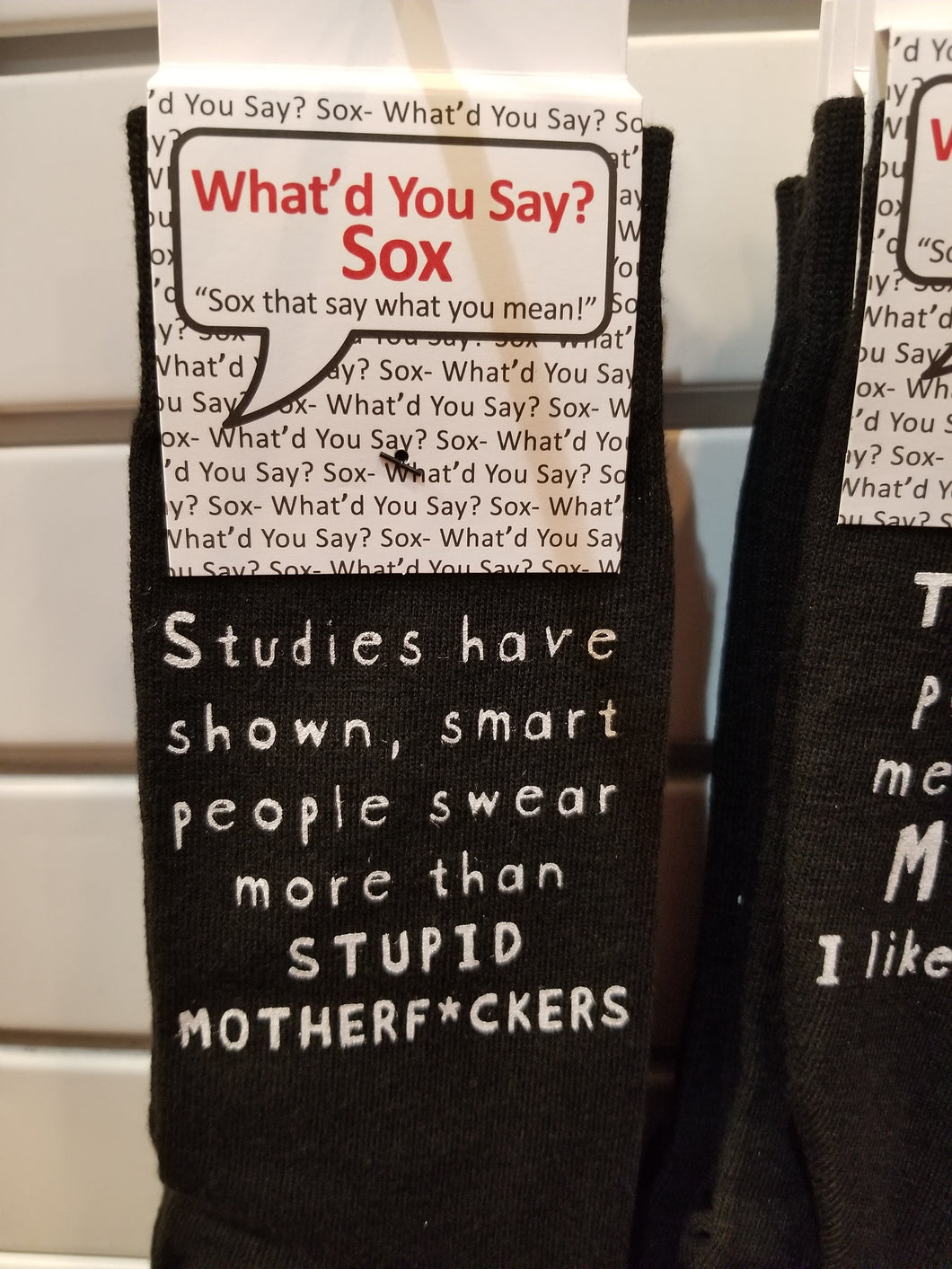 Studies have shown - Sox