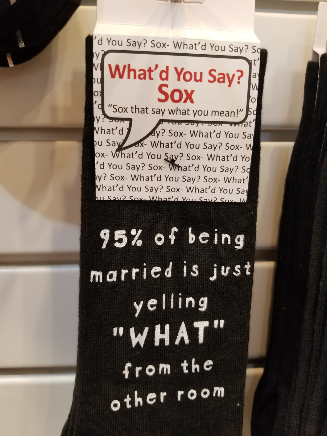 95% of being married - Sox