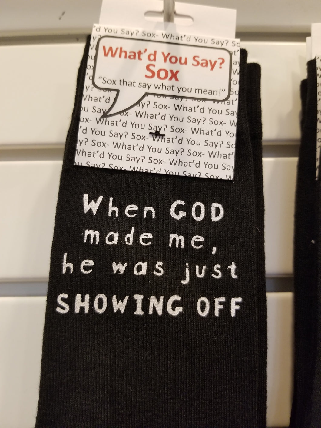 When God made me - Sox