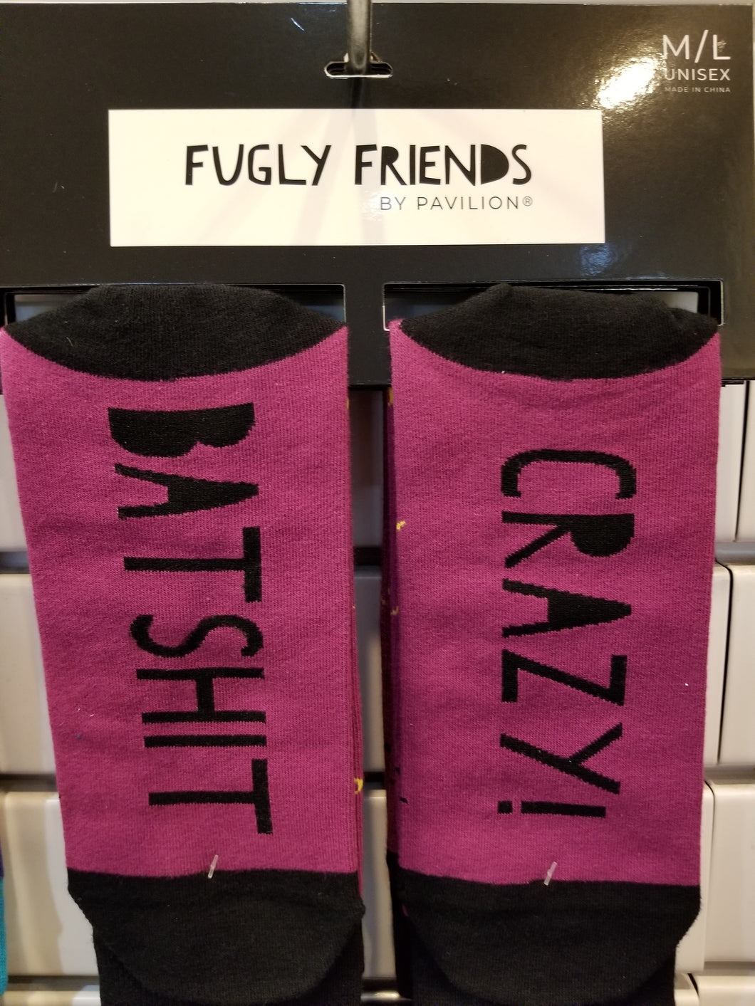 Batshit Crazy - Fugly Socks