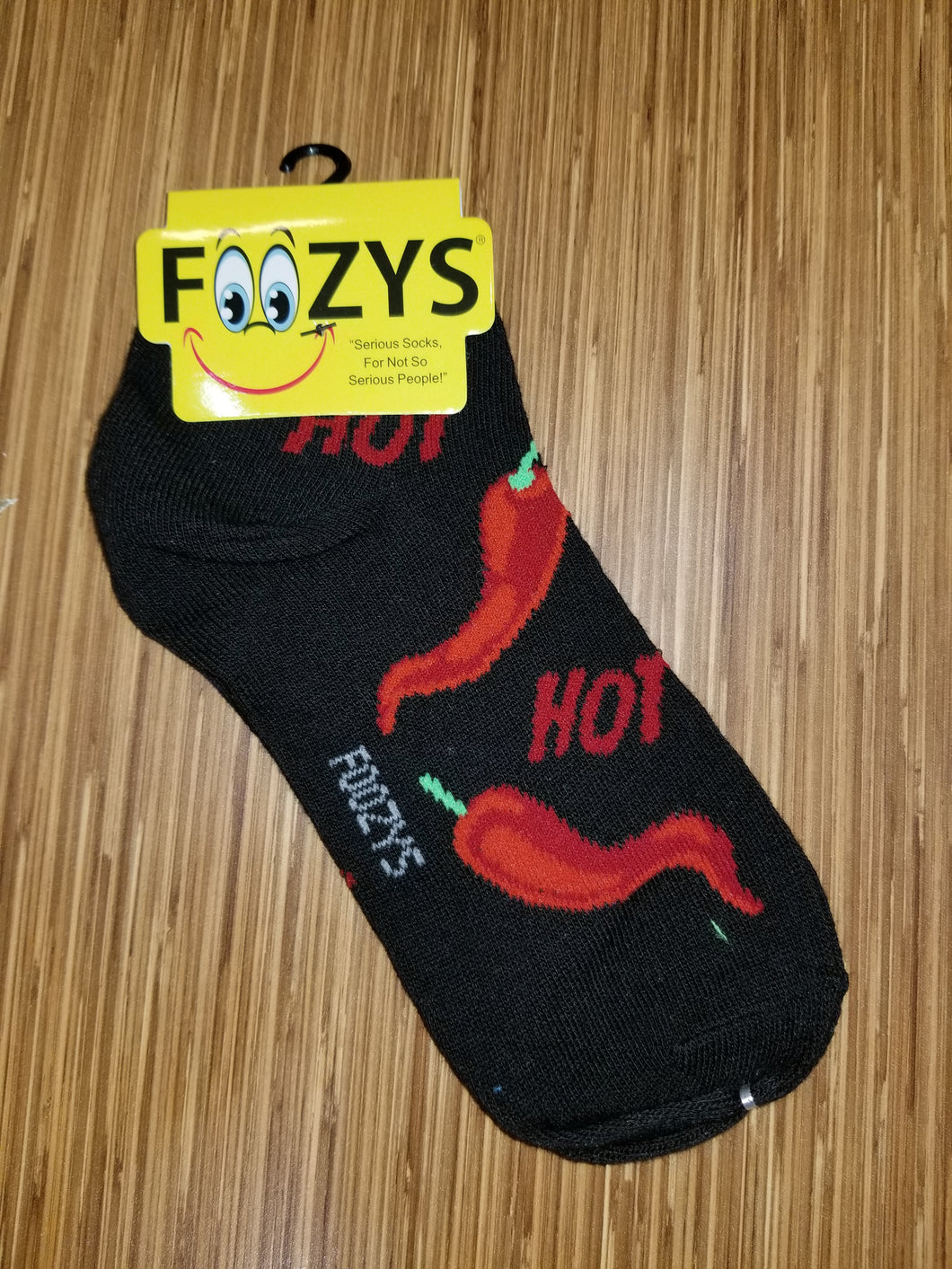 Hot Pepper No Show Socks